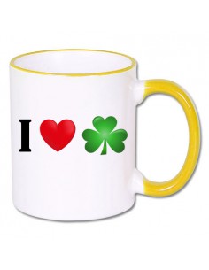 Kubek z żółtym uszkiem