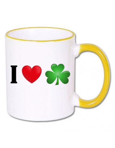 Kubek z żółtym uszkiem