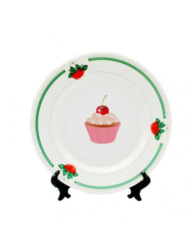 Talerz z truskawkami