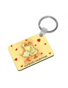 Breloczek prostokąt mdf 2