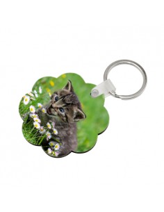 Breloczek słonecznik mdf